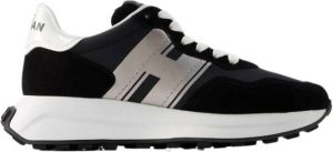 Hogan H641 Allacciato H Sneakers Zwart Dames