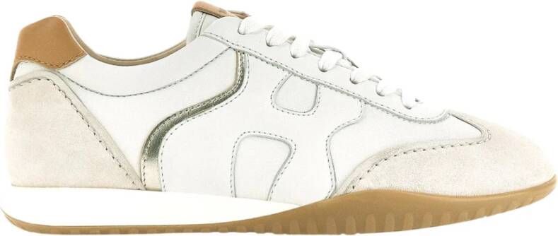 Hogan Luxe Olympia-Z Sneakers voor Vrouwen Beige Dames