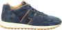 Hogan Marineblauwe Suède Lage Sneakers Blauw Heren - Thumbnail 1