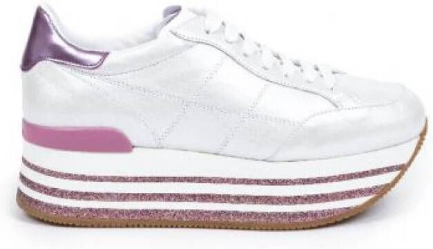 Hogan Maxi Basket Wig Sneakers White Dames