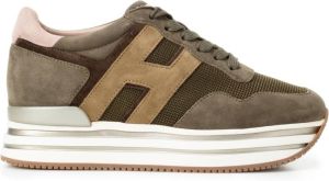 Hogan Metallic Pinafore Sneakers Meerkleurig Dames