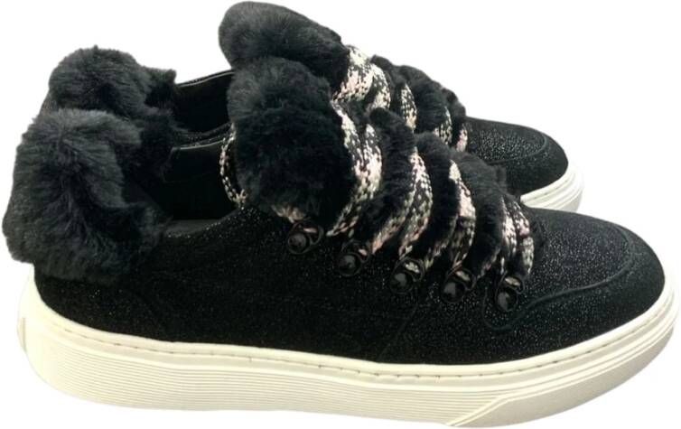 Hogan Modieuze Sneakers Zwart Dames