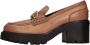 Hogan Platte schoenen Bruin - Thumbnail 1