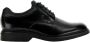 Hogan Klassieke Leren Veterschoenen met Rubberen Zool Black Heren - Thumbnail 11