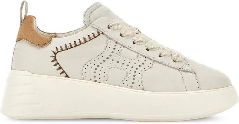 Hogan Rebel Sneakers met Extralight Zool Beige Dames Schoenen