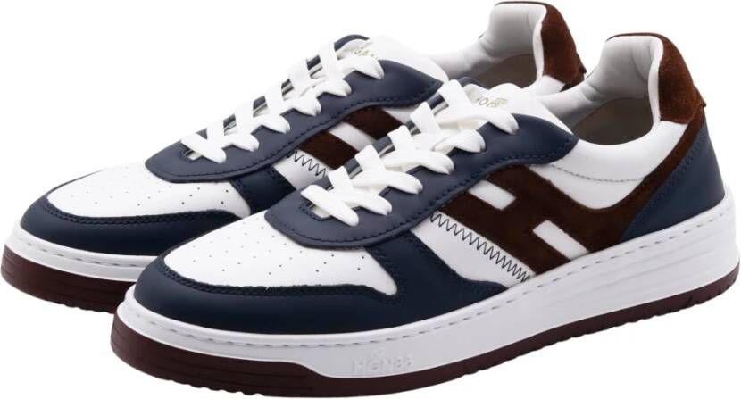 Hogan Retro-Flair Lichtgewicht Sneaker Blauw Heren