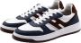 Hogan Retro-Flair Lichtgewicht Sneaker Blauw Heren - Thumbnail 1