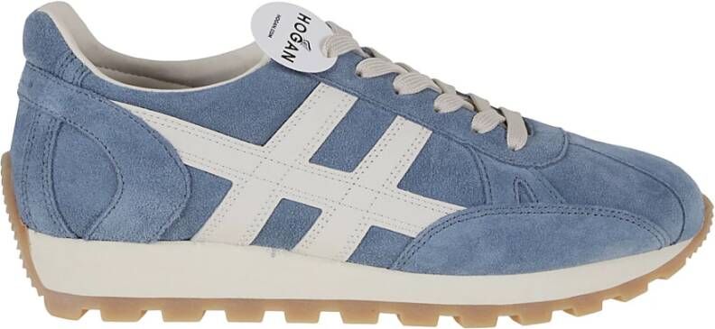 Hogan Retro Suède Sneakers met leren inlegzool