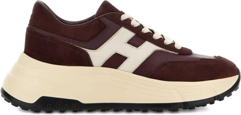 Hogan Rode Chunky Sneakers