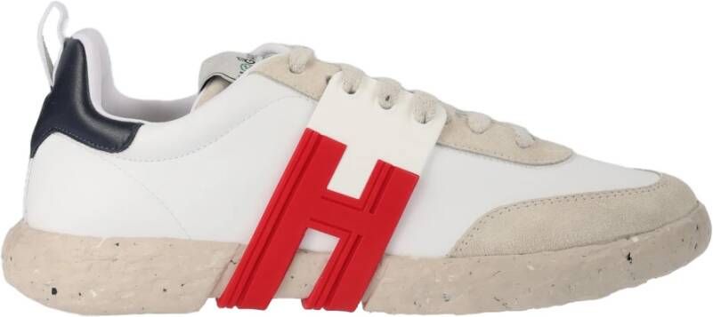 Hogan Rode Sneakers Regular Fit Geschikt voor alle temperaturen 100% leer Red Heren