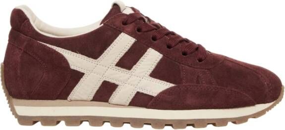 Hogan Rode Sneakers Stijlvol Sport Elegantie