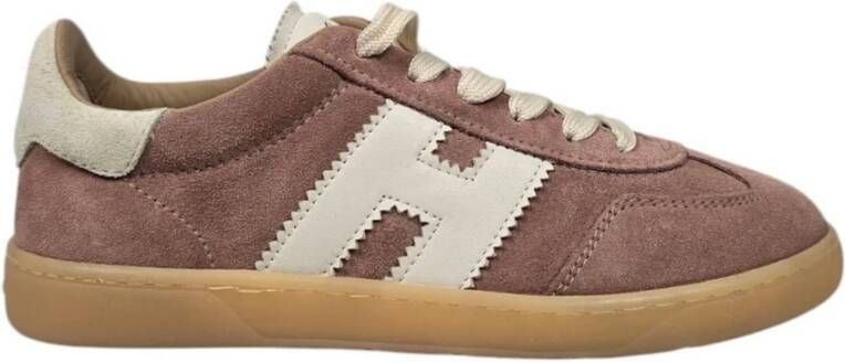Hogan Roze Dames Volley Sneaker