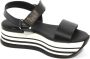 Hogan Sandalen met bandjes en sleehak - Thumbnail 1