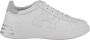 Hogan Witte Leren Sneakers met Patentleer en Stoffen Details White Dames - Thumbnail 1