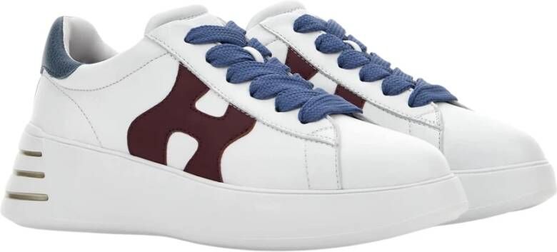 Hogan Witte Sneakers met Extra-Lichte Zool en Memory Foam White Dames