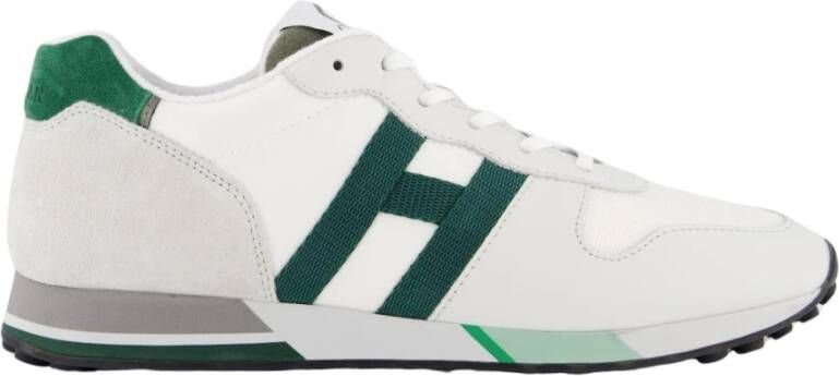 Hogan Witte sneakers met jaren 70 atletiekstijl White Heren