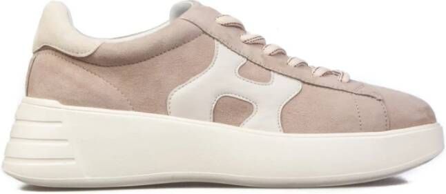 Hogan Rebel Suede Sneakers Pink Dames