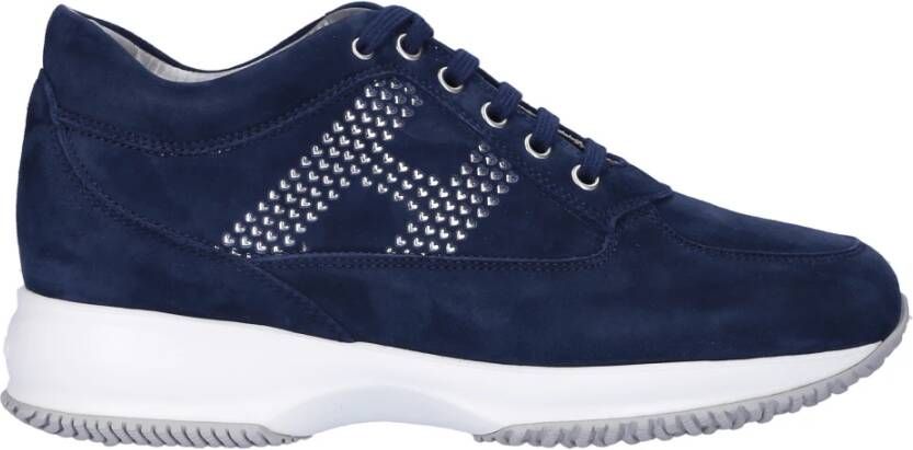 Hogan Stijlvolle comfortabele sneakers voor vrouwen Blauw Dames