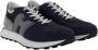 Hogan Donkerblauwe Kalfsleren H601 Low Top Sneakers Blue Heren - Thumbnail 9