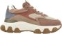 Hogan Hyperactive Rosa Suède Sneakers Beige Dames - Thumbnail 1