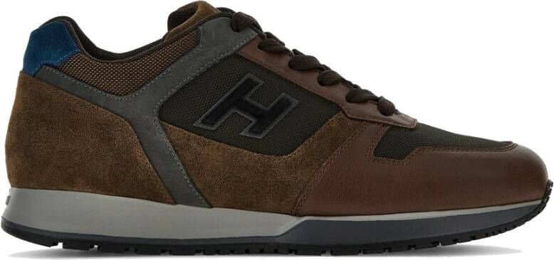 Hogan Hoogwaardige sneakers voor heren Bruin Heren - Foto 1