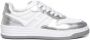 Hogan Witte Metallic Leren Sneakers Multicolor Dames - Thumbnail 1