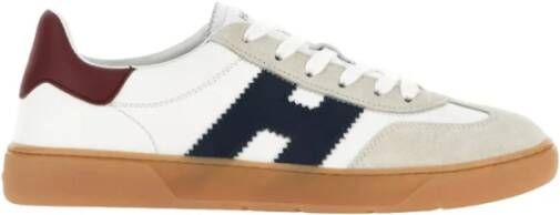 Hogan Stijlvolle Sneakers met Retro en Hedendaags Ontwerp White Heren