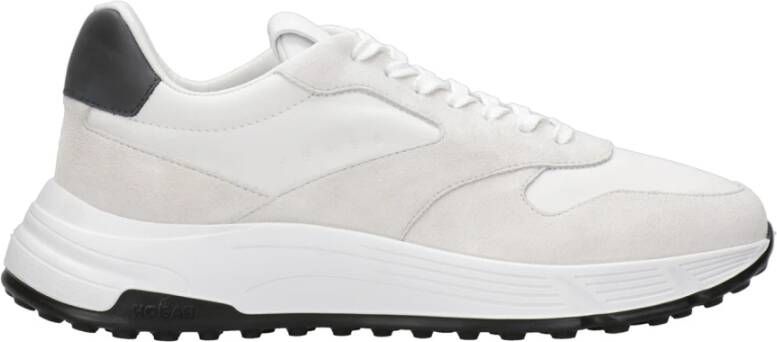 Hogan Sneakers met suède en stoffen inzetstukken
