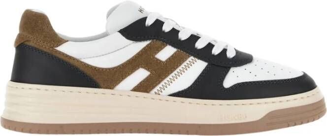 Hogan Sneakers met suède panelen en logo Multicolor Heren
