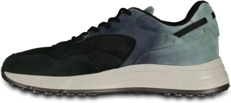 Hogan Hyperlight Sneakers Twee-Tone Design Hoogwaardige Materialen Blue Heren