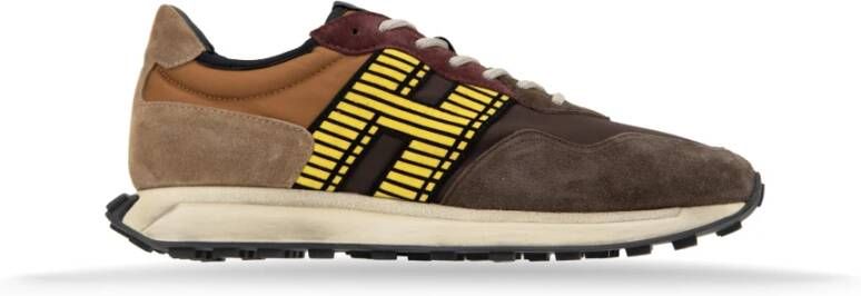 Hogan Sneakers van suède met veters