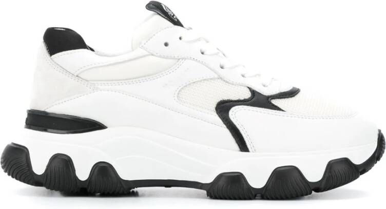 Hogan Witte Sneakers Regular Fit Geschikt voor Alle Temperaturen 50% Leer 50% Andere Vezels White Dames - Foto 2