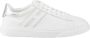 Hogan Witte Leren Sneakers met Metallic Inzetstukken White Dames - Thumbnail 5