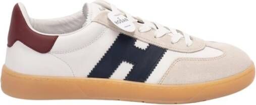 Hogan Stijlvolle Sneakers met Retro en Hedendaags Ontwerp White Heren