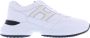 Hogan Interaction Allacciato H Laser Sneakers in White Canvas Wit Heren - Thumbnail 1