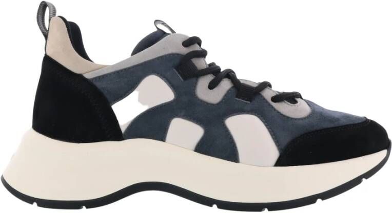 Hogan women's shoes leather trainers sneakers hyperactive