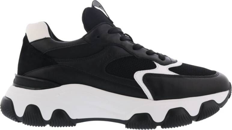 Hogan H585 Allacciato Dames sneakers Zwart