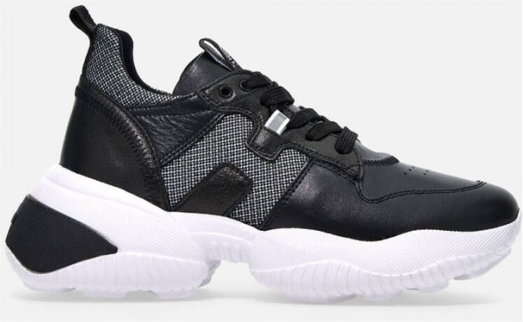 Hogan Interaction Sportschoenen Zwart Dames