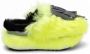 Hogan Snel instap sneakers met veters en bontrand - Thumbnail 1