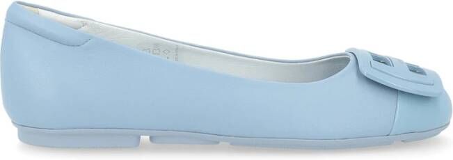 Hogan Stijlvolle Ballerina Flats Blue Dames