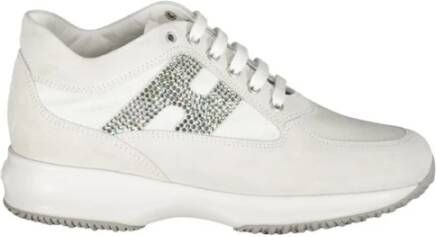 Hogan Stijlvolle Dames Interactieve Sneakers White Dames