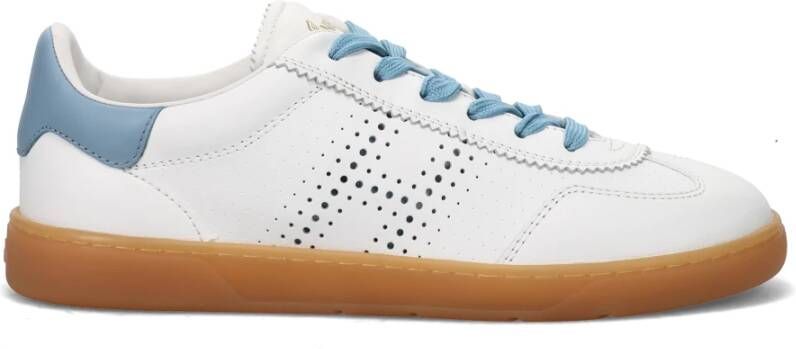 Hogan Stijlvolle Dames Leren Sneakers White Dames