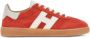 HOGAN Lage Sneakers Dames Cool Allacciato Maat: 40 Materiaal: Suède Kleur: Rood - Thumbnail 1