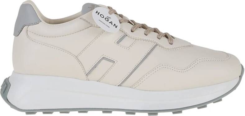 Hogan Stijlvolle H Patch Leren Sneakers