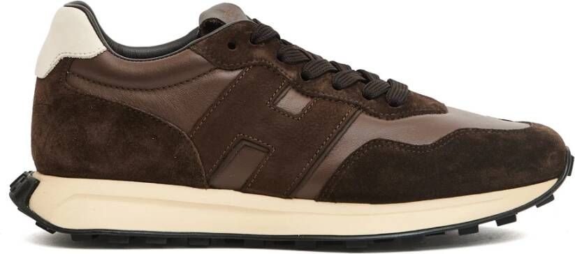 Hogan Stijlvolle Leren Sneakers voor Mannen