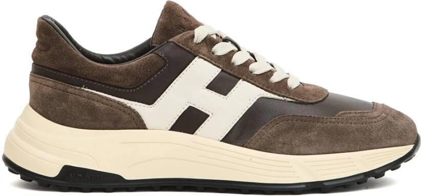 Hogan Stijlvolle Marrone Sneakers voor Mannen