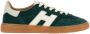 Hogan Stijlvolle Retro Sneakers met Hedendaagse Lijnen Green Heren - Thumbnail 1
