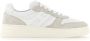 Hogan Sneakers van glad leer met suède inzetstukken White Heren - Thumbnail 1