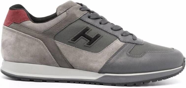 Hogan Stijlvolle Sneakers Gray Heren
