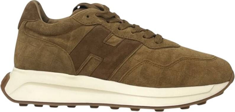 Hogan Stijlvolle Sneakers met H Patch Detail